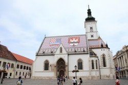 2011.7.15 クロアチア ザグレブ 聖マルコ教会