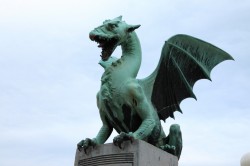 2011.7.15 スロベニア ﾘｬﾌﾞﾘｰﾅ（龍の橋）