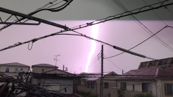 2017.08.19突然の落雷